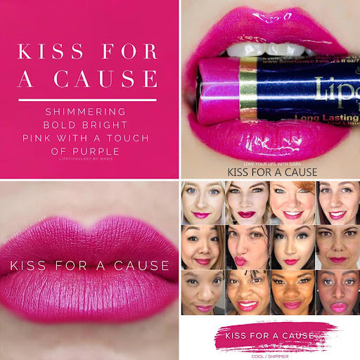 KISS FOR A CAUSE LONG LASTING LIPSENSE LIPSTICK