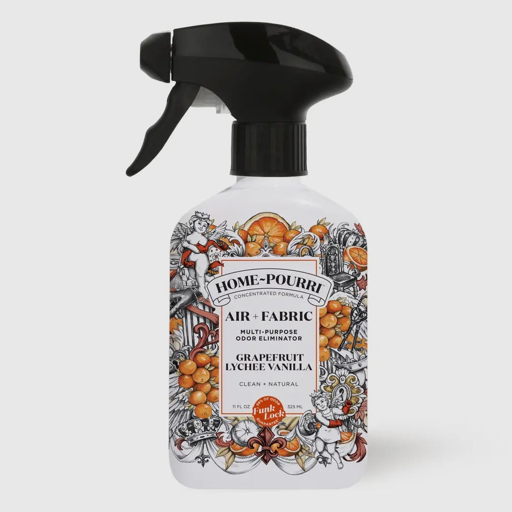 HOME POURRI AIR & FABRIC GRAPEFRUIT LYCHEE VANILLA 11 OZ