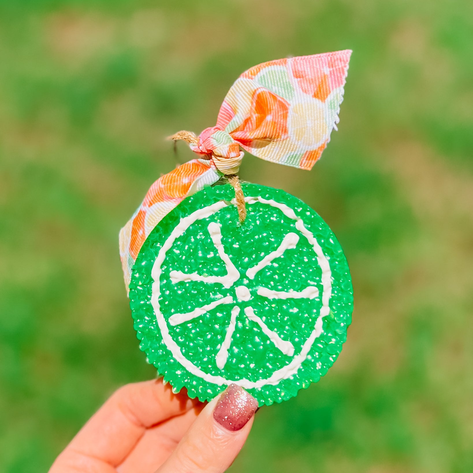 LIME SLICE RIBBON FRESHIE