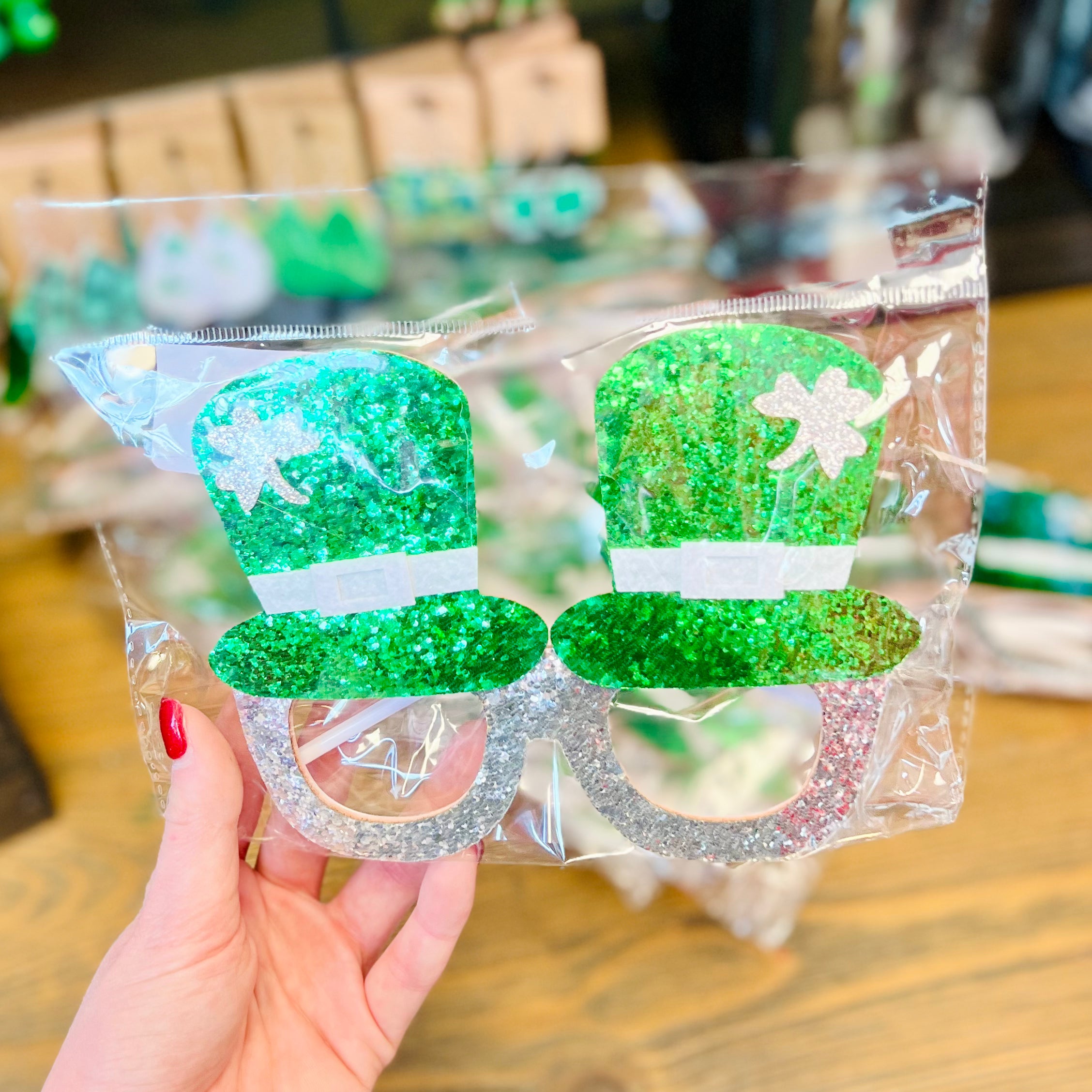 St Pattys Day Glasses