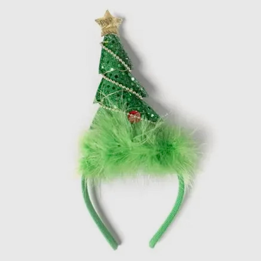 LOTSA LITES! TWINKLE TOPS LED FLASHING HOLIDAY CHRISTMAS HEADBANDS