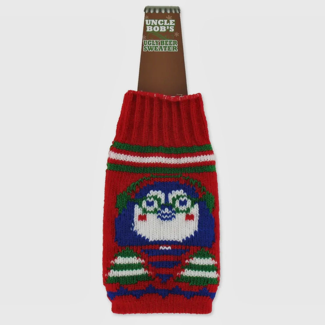 UNCLE BOB'S UGLY SWEATER BEER BOTTLE SWEATERS - GAG GIFT