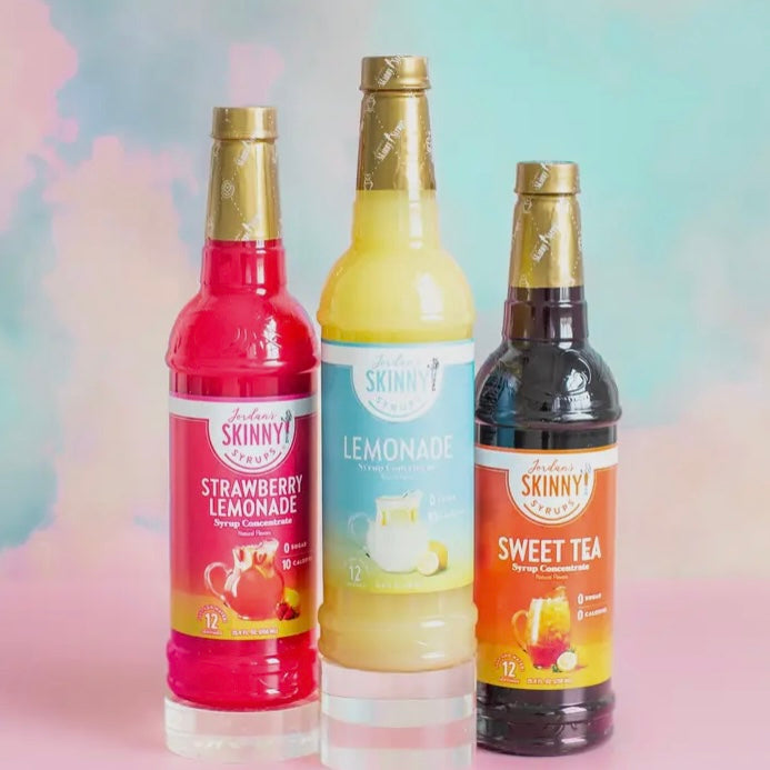 LEMONADE FLAVOR SYRUP CONCENTRATE JORDAN'S SKINNY MIXES SYRUPS