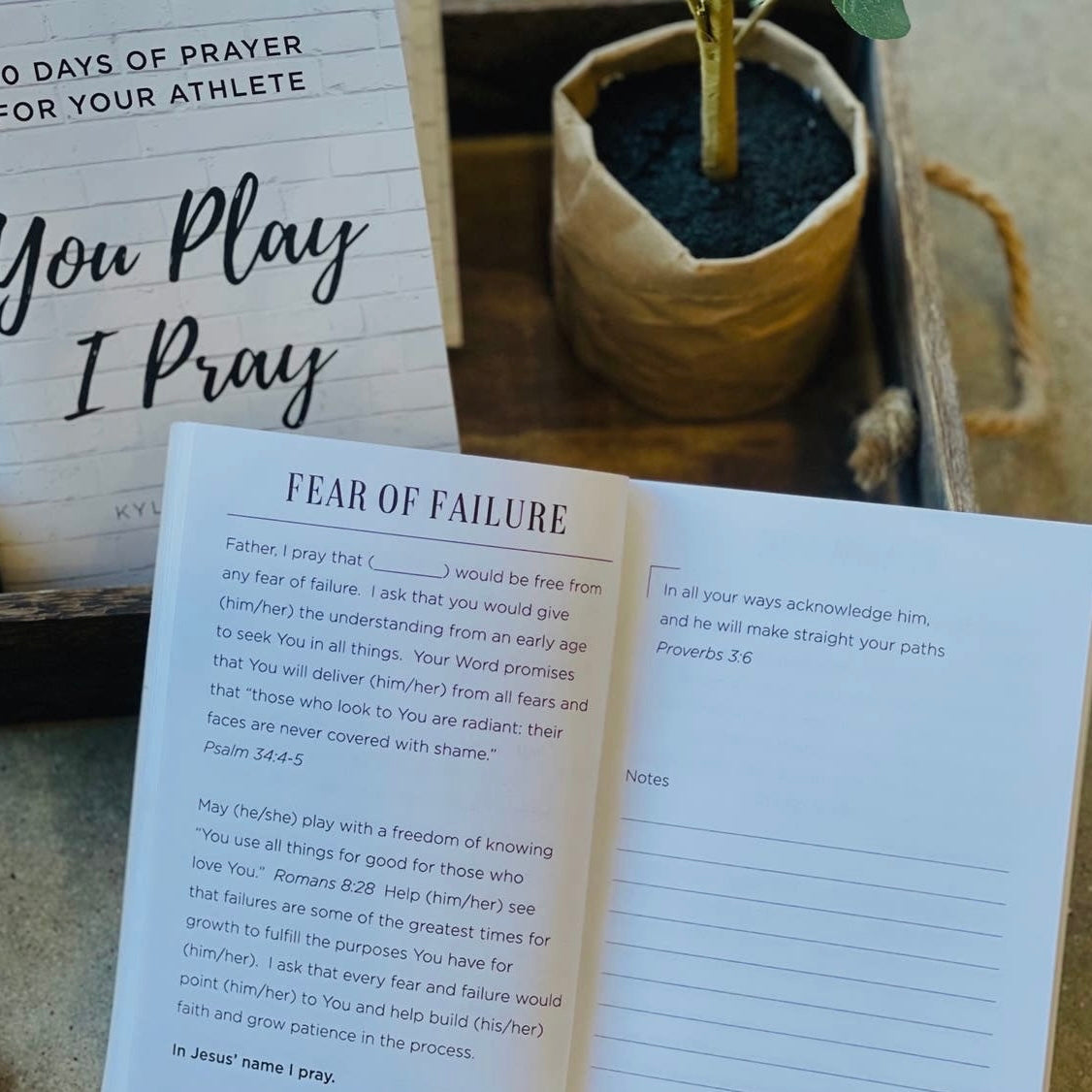 30 Days Of Prayer For Your Athlete YOU PLAY, I PRAY! Book