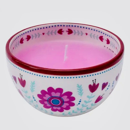 Secret Message Candle Bowl