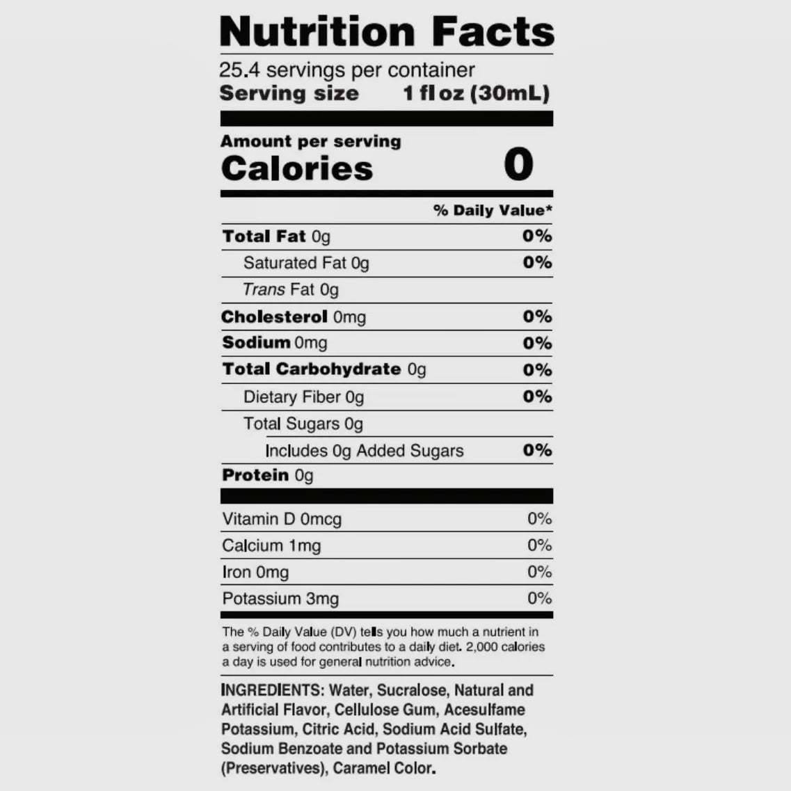 WHITE CHOCOLATE MOCHA FLAVOR JORDAN'S SKINNY MIXES SYRUPS