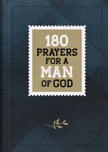 180 Prayers For A Man Of God Book