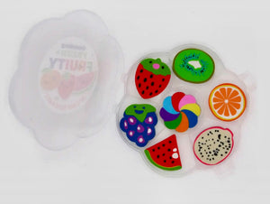 FRESH & FRUITY SCENTED ERASER SET
