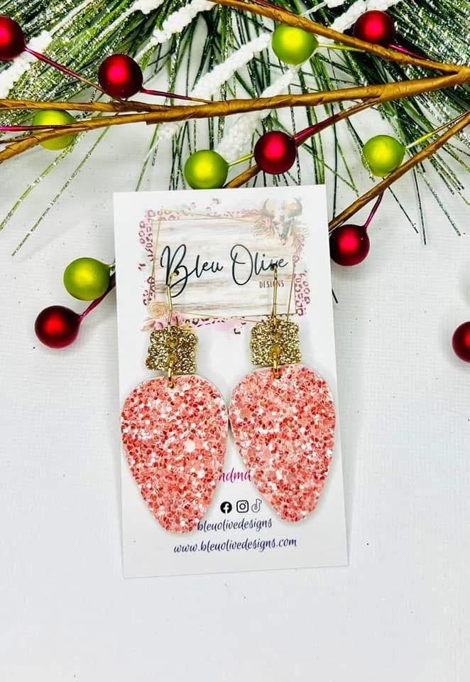 ORNAMENTS WITH GOLD TOPPERS HANDMADE EARRINGS BY B.O.D