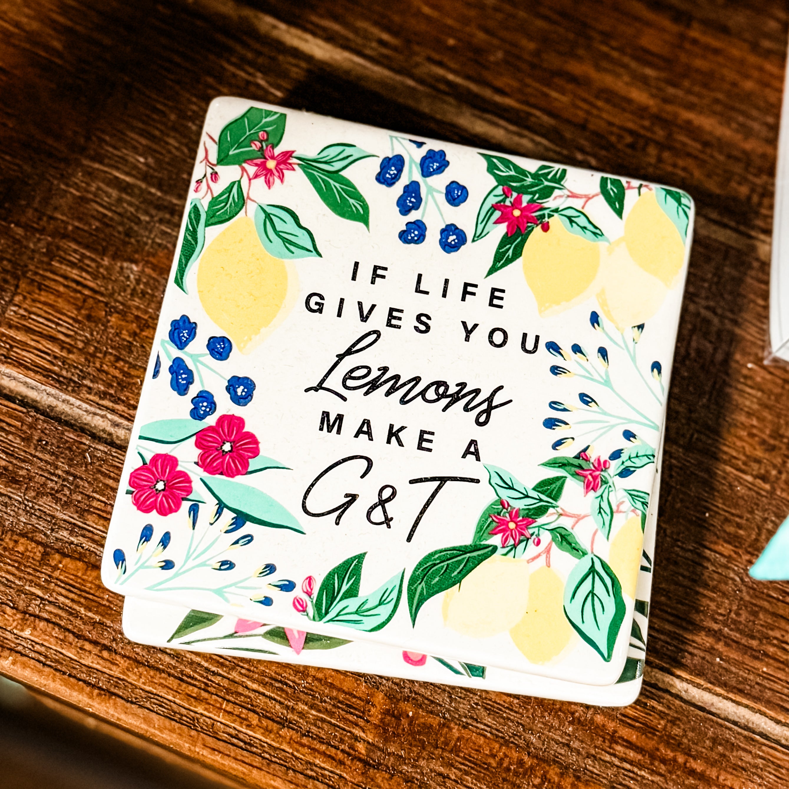 Lost In Eden Ceramic Coasters