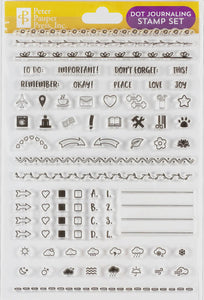 Dot Journaling Clear Stamp Set PPP