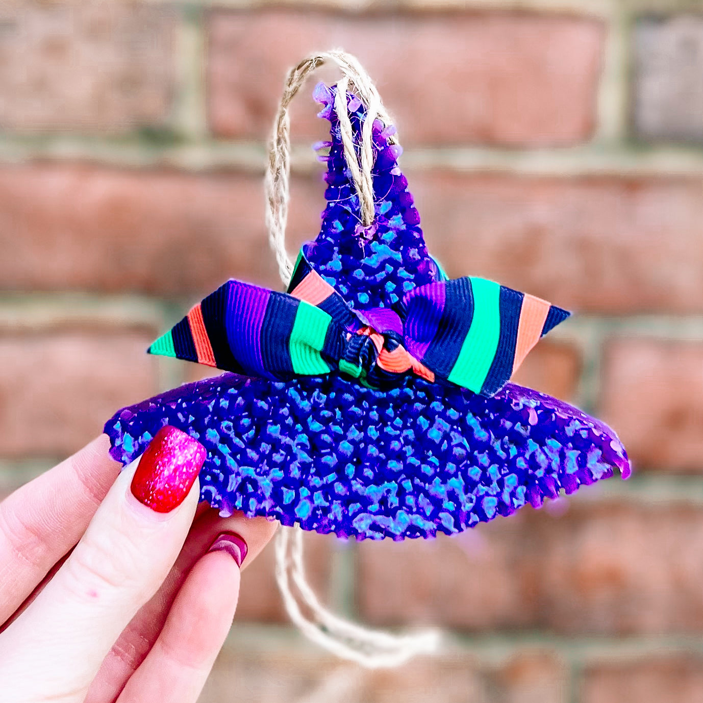 Witch Hat Hocus Pocus Ribbon Freshie - SALE