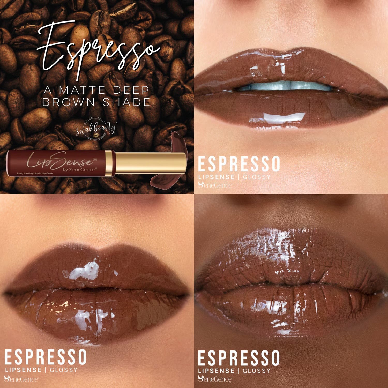 ESPRESSO LONG LASTING LIPSENSE LIPSTICK