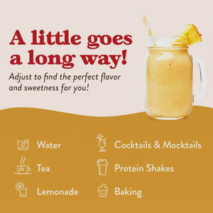 PINEAPPLE UPSIDE DOWN CAKE FLAVOR JORDAN'S SKINNY MIXES SYRUPS
