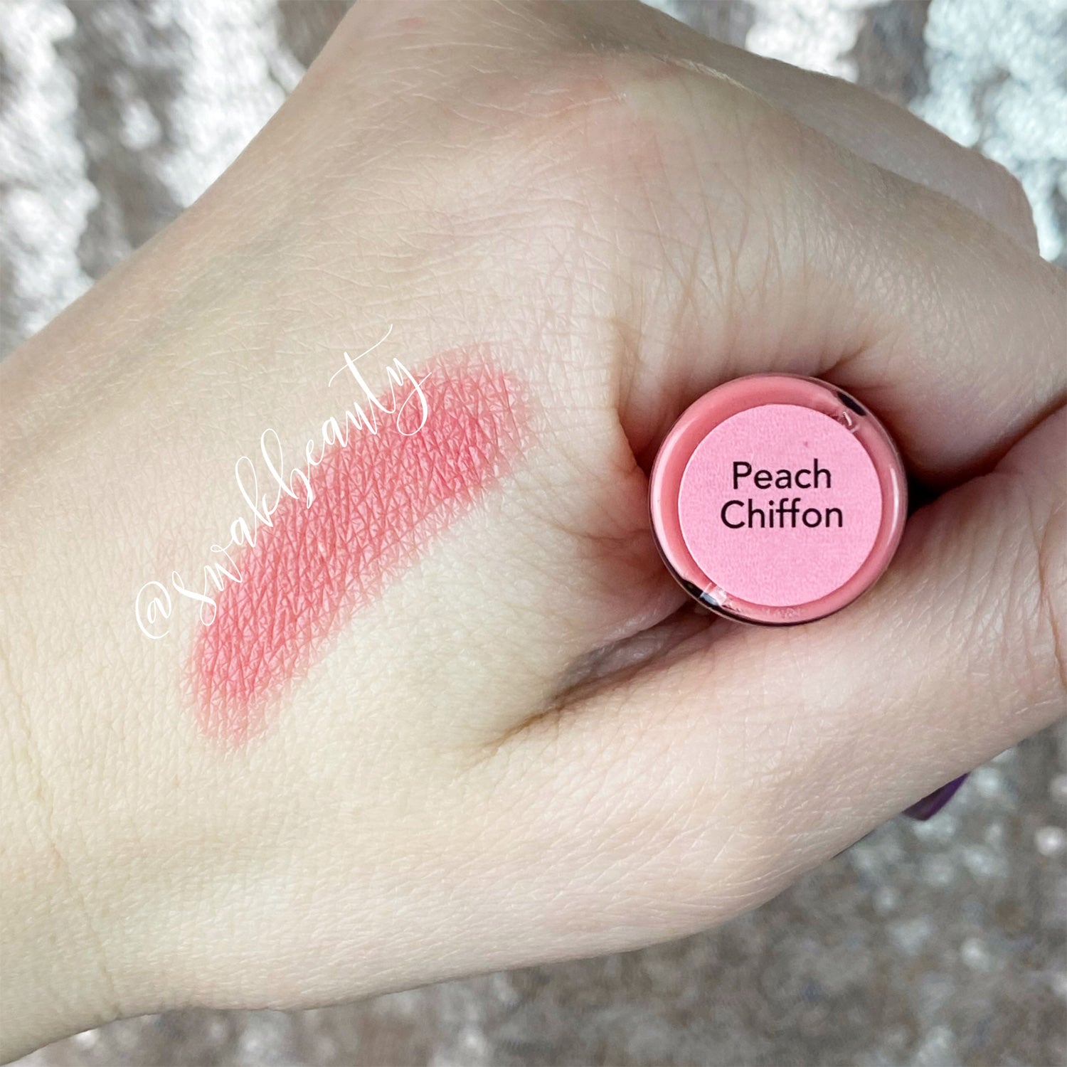 PEACH CHIFFON LONG LASTING LIPSENSE LIPSTICK