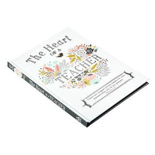 GIFT BOOK HEART OF A TEACHER PADDED BOOK