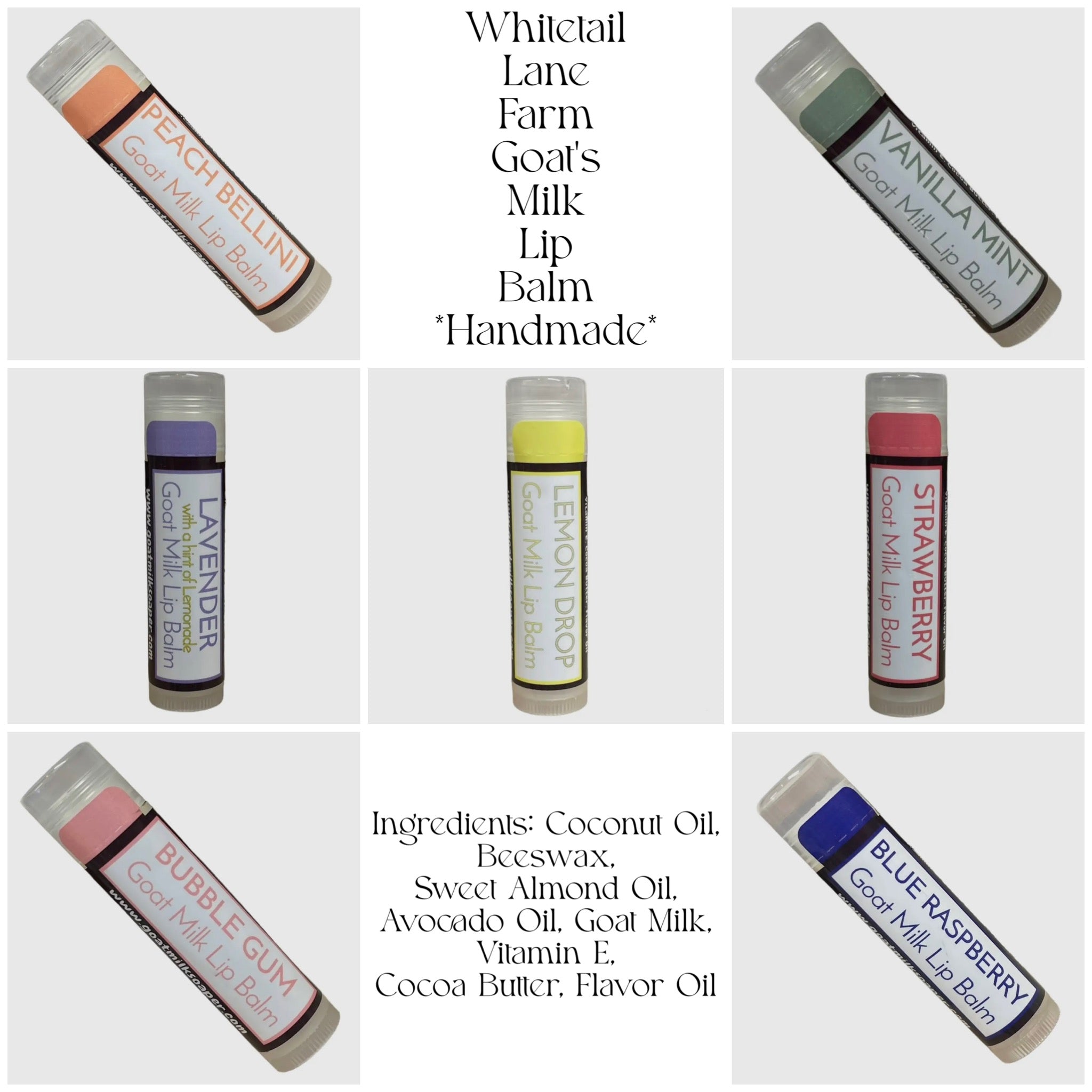 WHITETAIL LANE FARM GOAT'S MILK LIP BALM