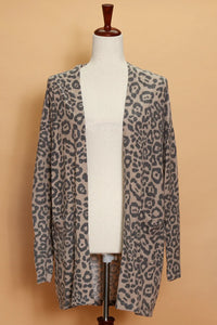 ANIMAL POCKETED CARDIGAN