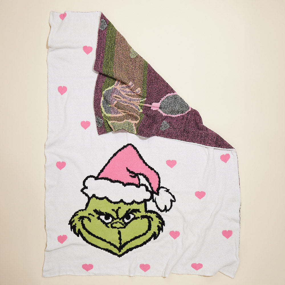 GRINCH LUXURY FLUFFY BLANKET