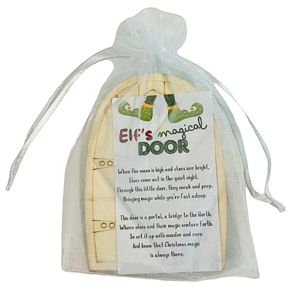 ELF ON THE SHELF MAGICAL DOOR HOLIDAY TRADITION DECOR FOR KIDS