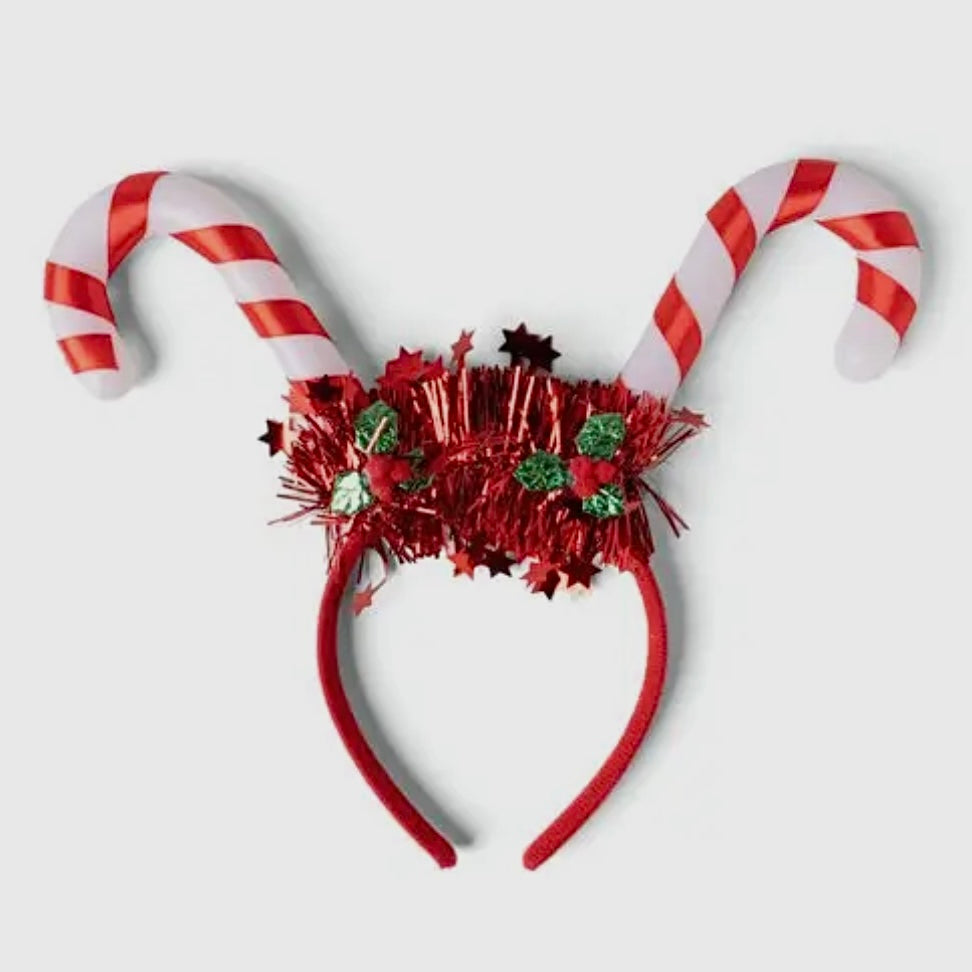 LOTSA LITES! TWINKLE TOPS LED FLASHING HOLIDAY CHRISTMAS HEADBANDS