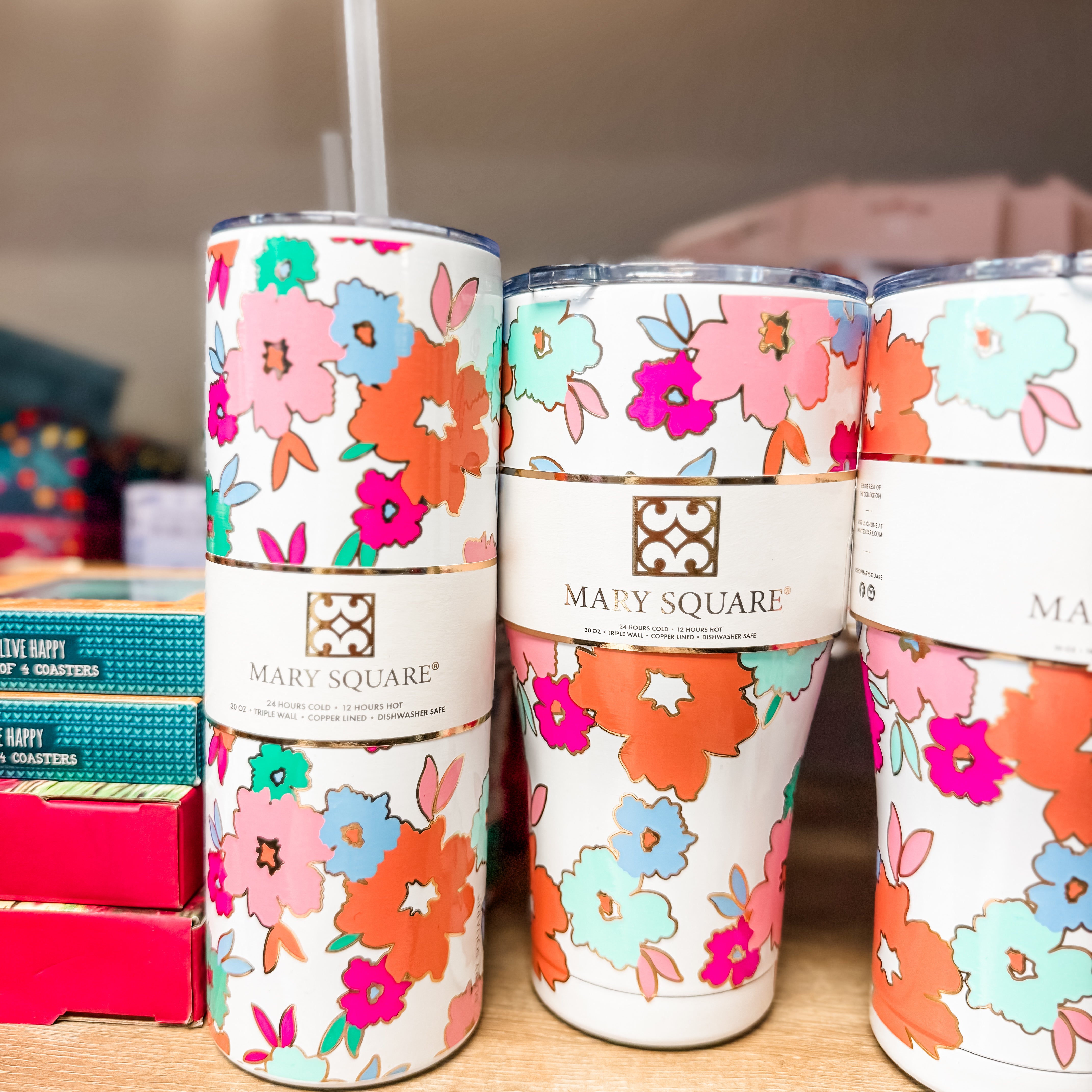 Stainless Sweeten The Day Large Skinny Tumbler