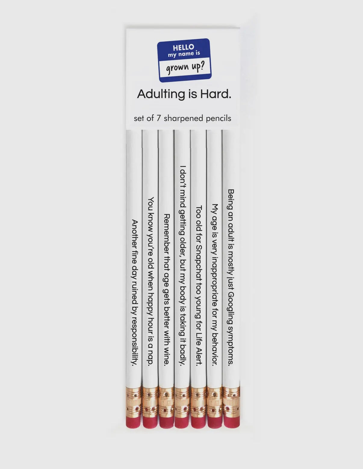 QUOTABLE PENCIL SETS