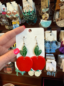 An Apple A Day Earrings