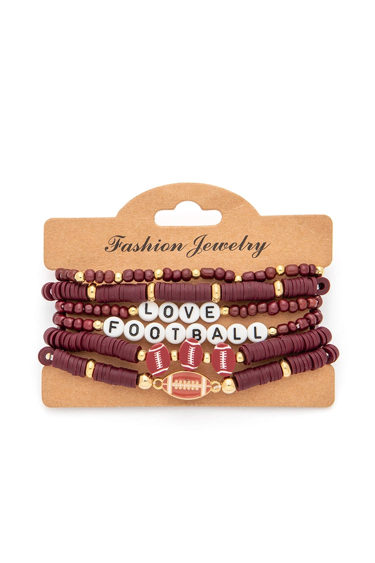 SPORTS GAME DAY BRACELET SETS