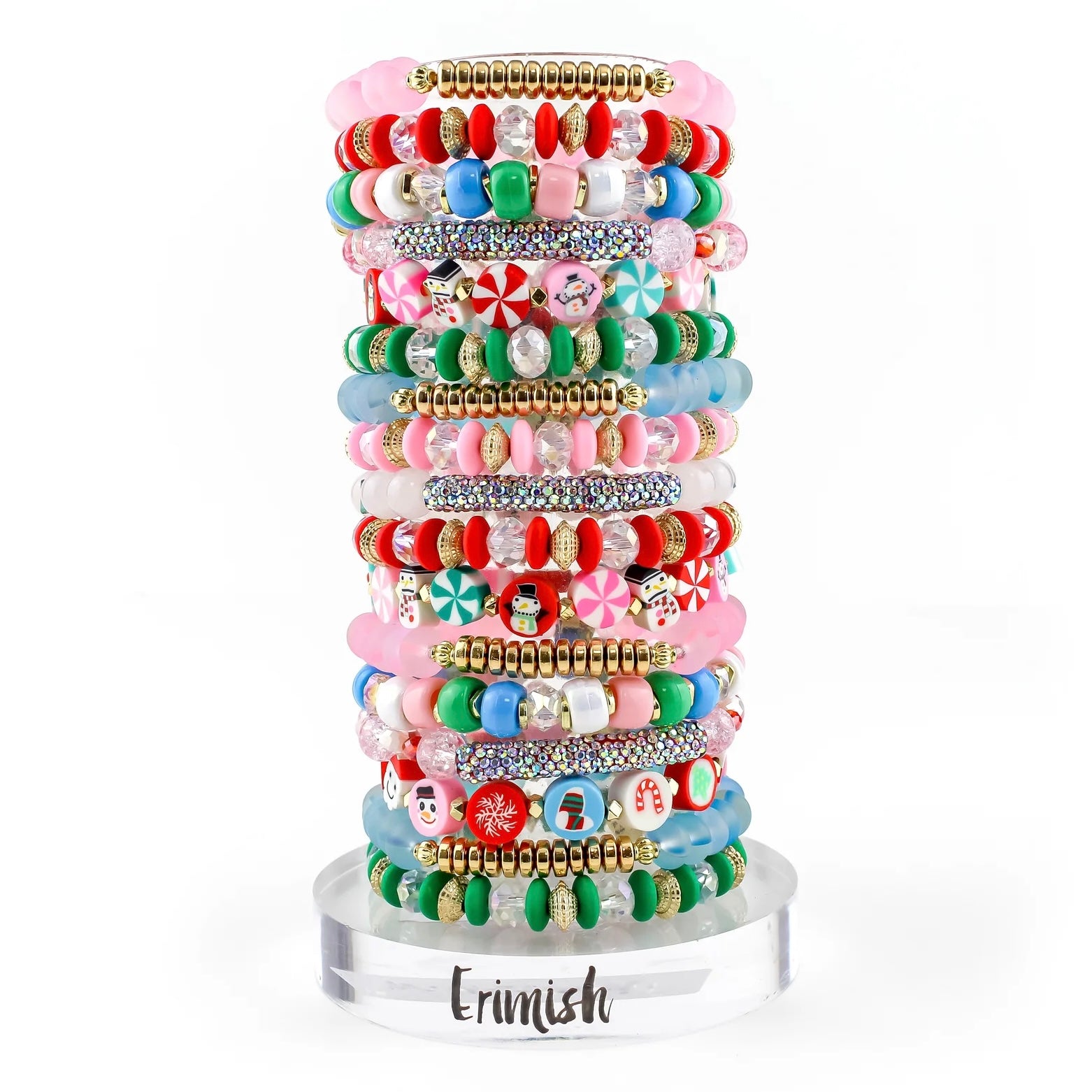 INTRICATE DETAIL ERIMISH SUGARPLUM STICK FOR CHRISTMAS INDIVIDUAL BRACELETS