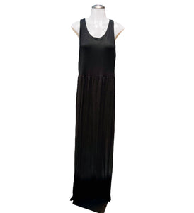 Black Tank Maxi Dress-PLUS