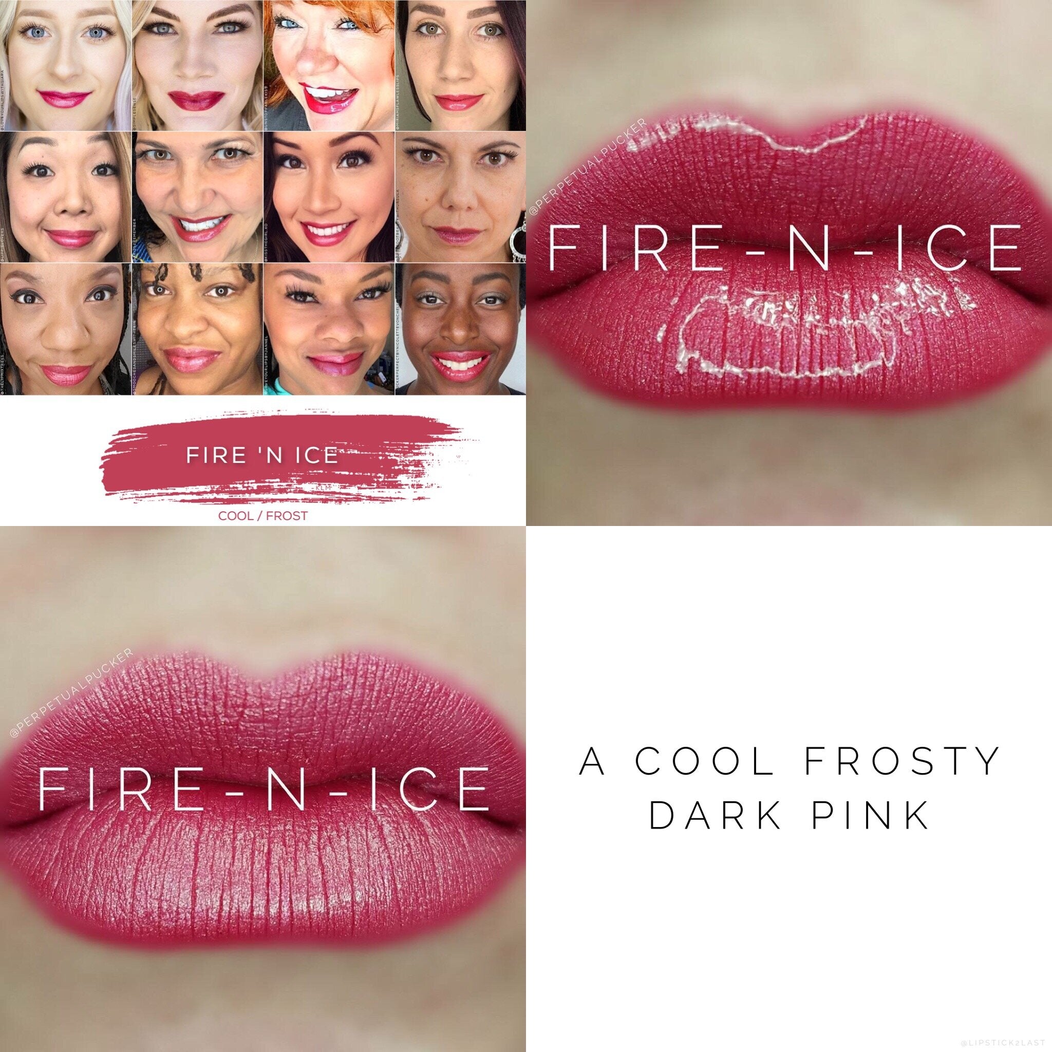 FIRE-N-ICE LONG LASTING LIPSENSE LIPSTICK