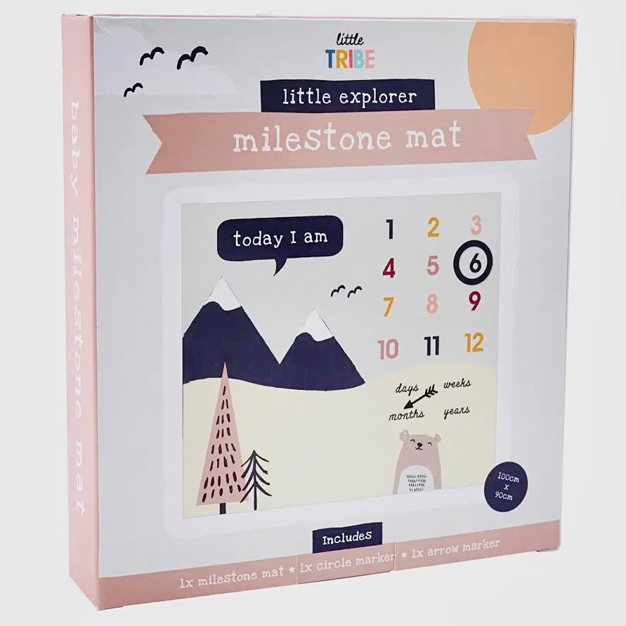 Little Tribe Forest Milestone Mat