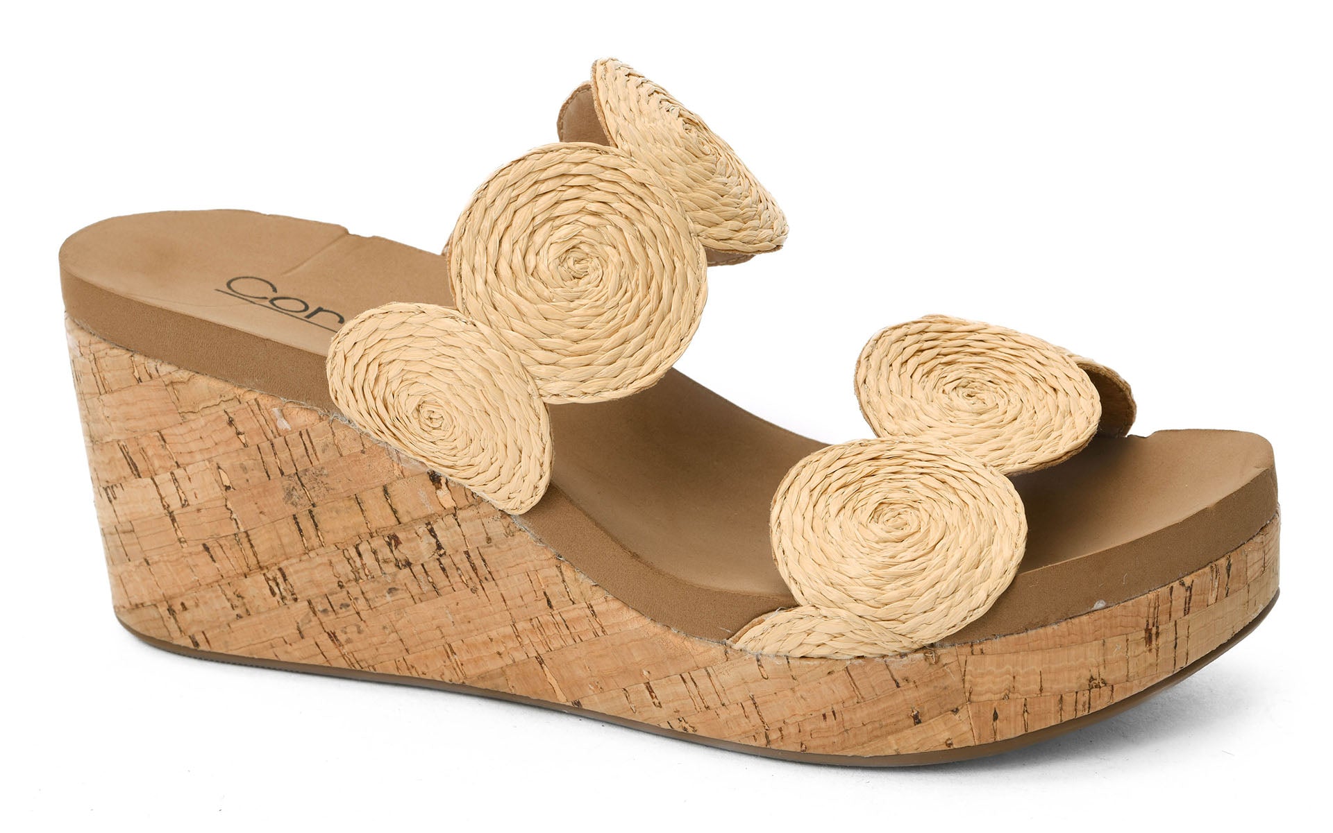 MAKE A TOAST NATURAL CORKYS SANDAL WEDGES
