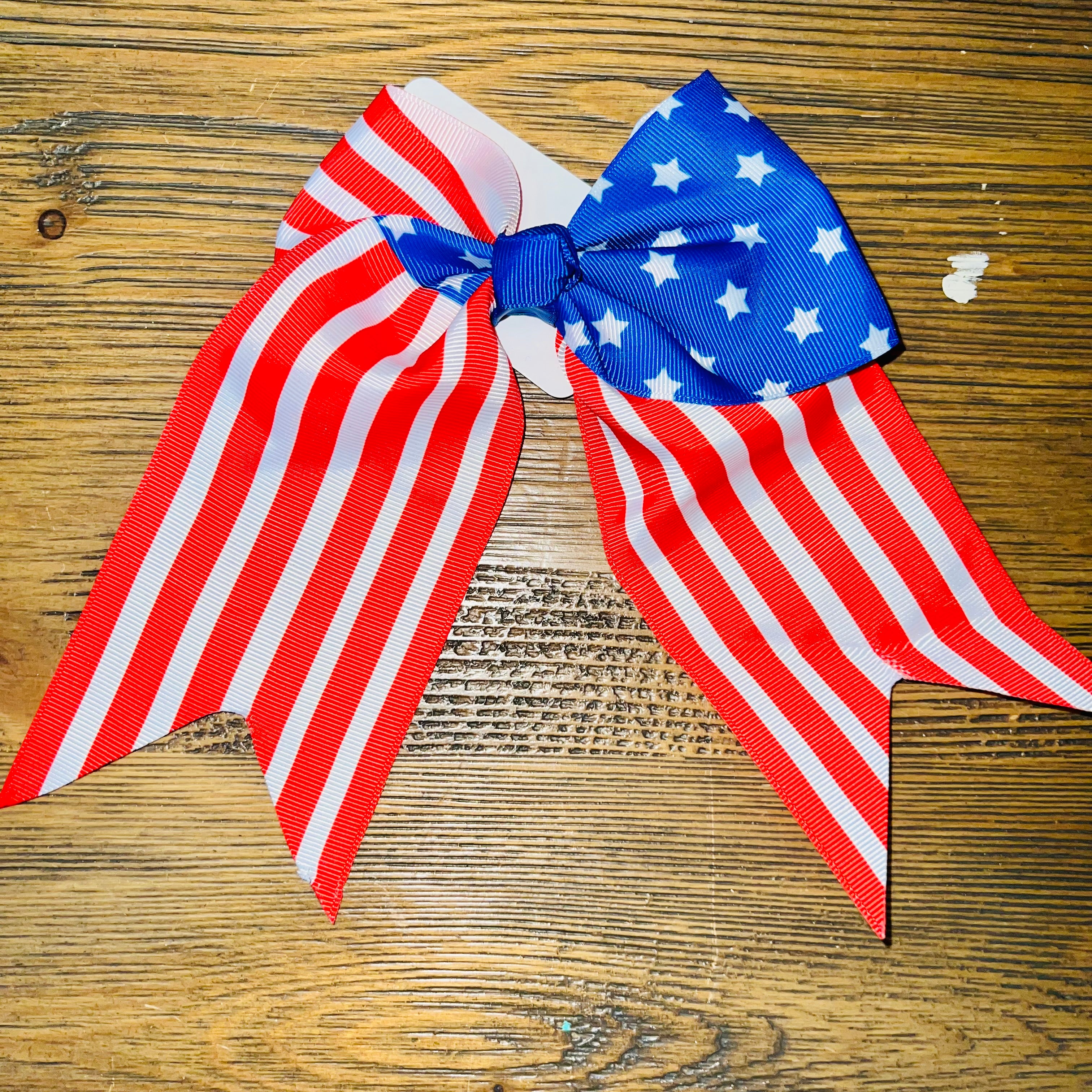 RWB USA Hair Bow Barrette Clip- SALE