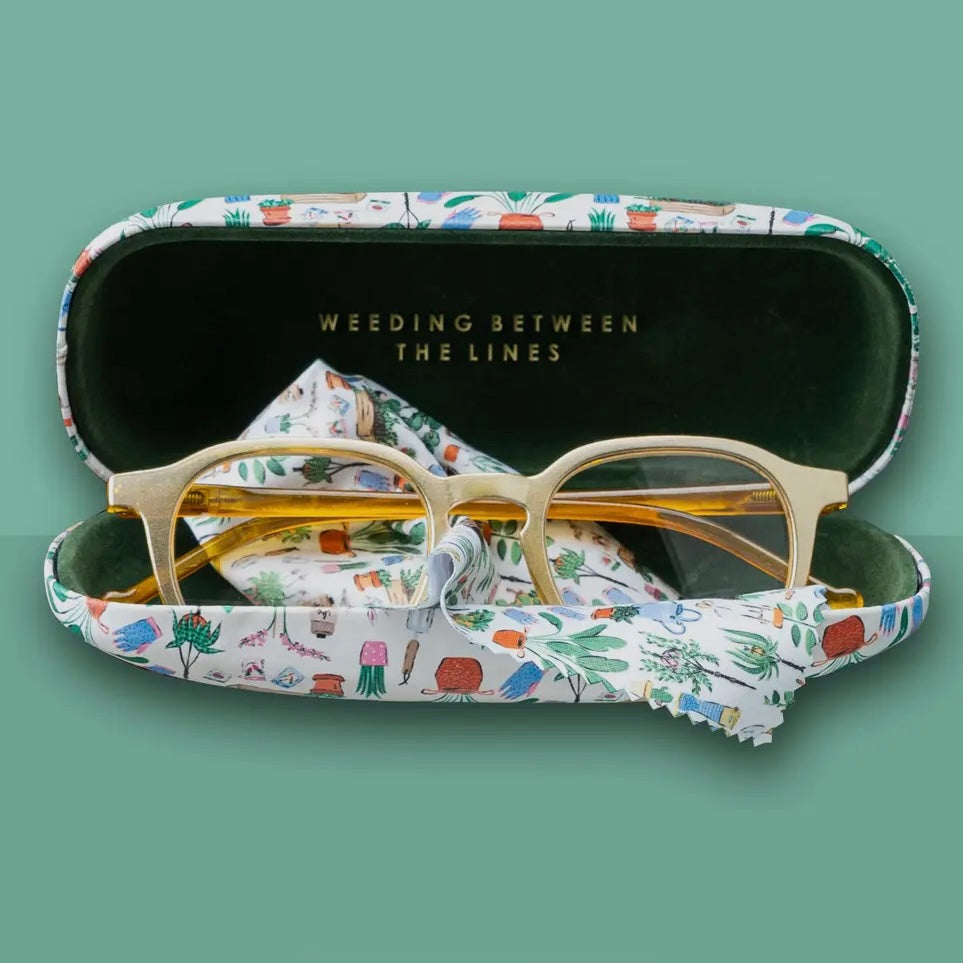 The Potting Shed Glasses Case & Cleaning Cloth