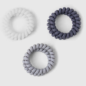 CRUSH KINDA SPIRALING COIL HAIR TIES PACK OF 6