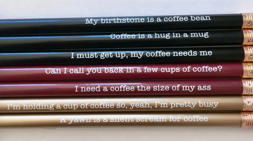 QUOTABLE PENCIL SETS