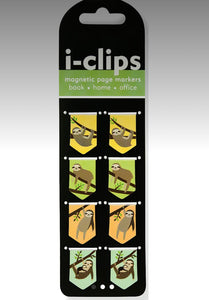 Sloths i-Clips Magnetic Page Markers PPP