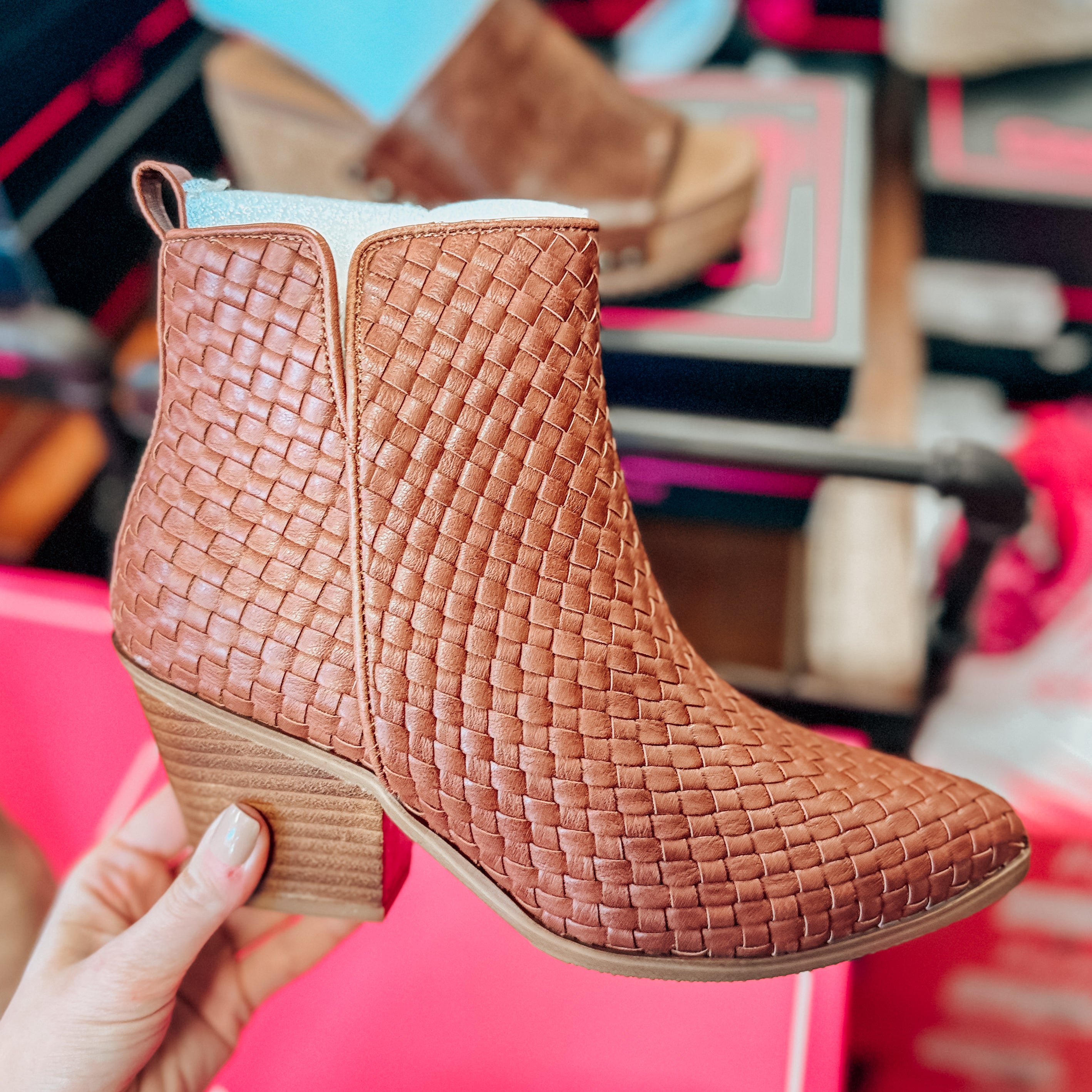 COME & GET IT BOURBON CORKYS BOOTIES BOOTS