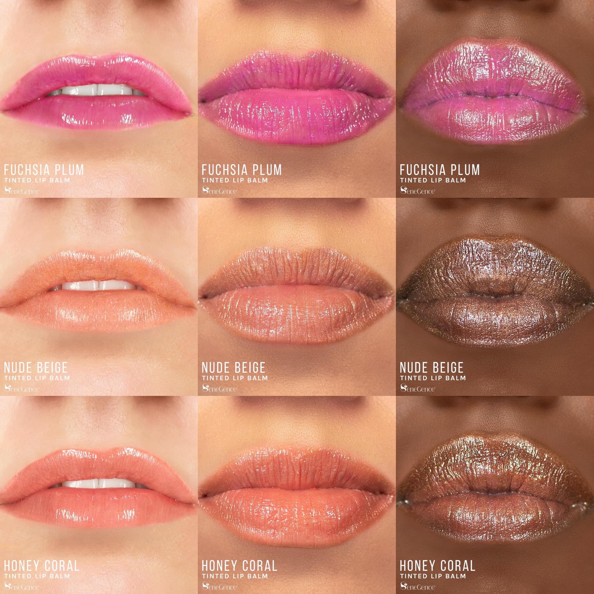 HONEY CORAL TINTED LIP BALM LIPSENSE