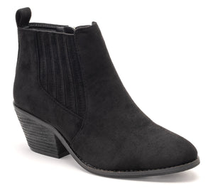 Corkys Potion Black Suede Booties/Boots- SIZE 11