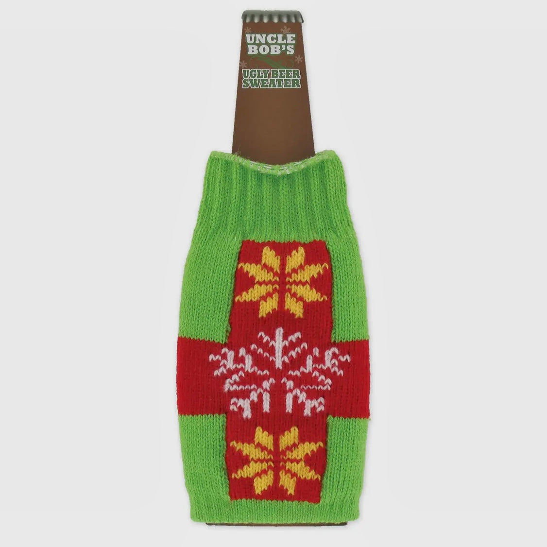 UNCLE BOB'S UGLY SWEATER BEER BOTTLE SWEATERS - GAG GIFT
