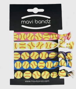 ELASTIC HAIR TIES 5 PC SET