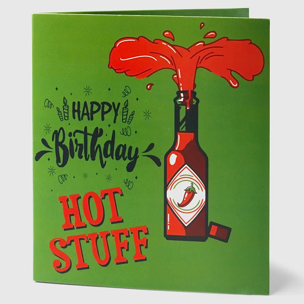 TWO LEFT FEET IT'S YO BIRTHDAY GIFT - CARD & SOCK SET