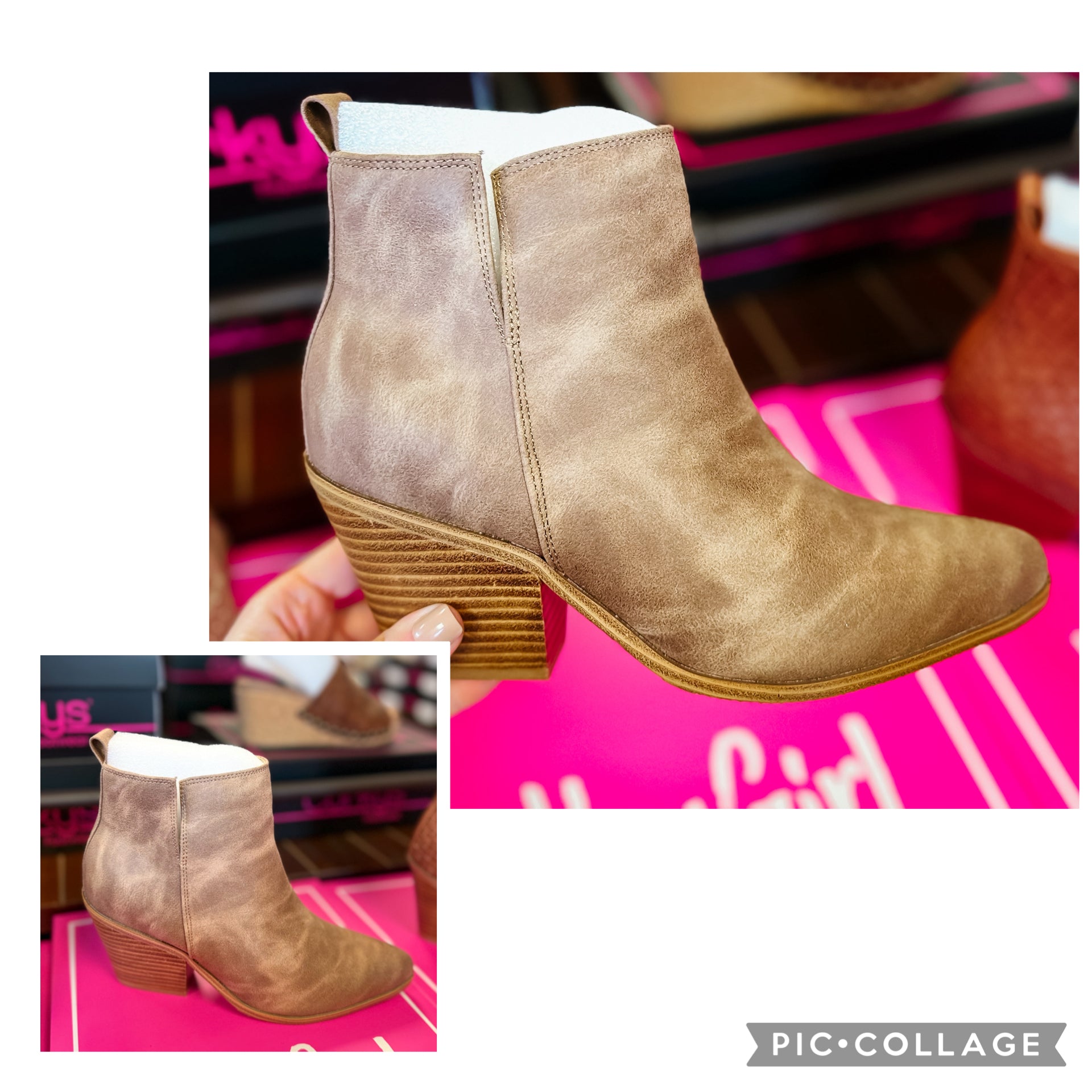 GIMME SUGAR TAN OIL PU CORKYS BOOTIE BOOTS