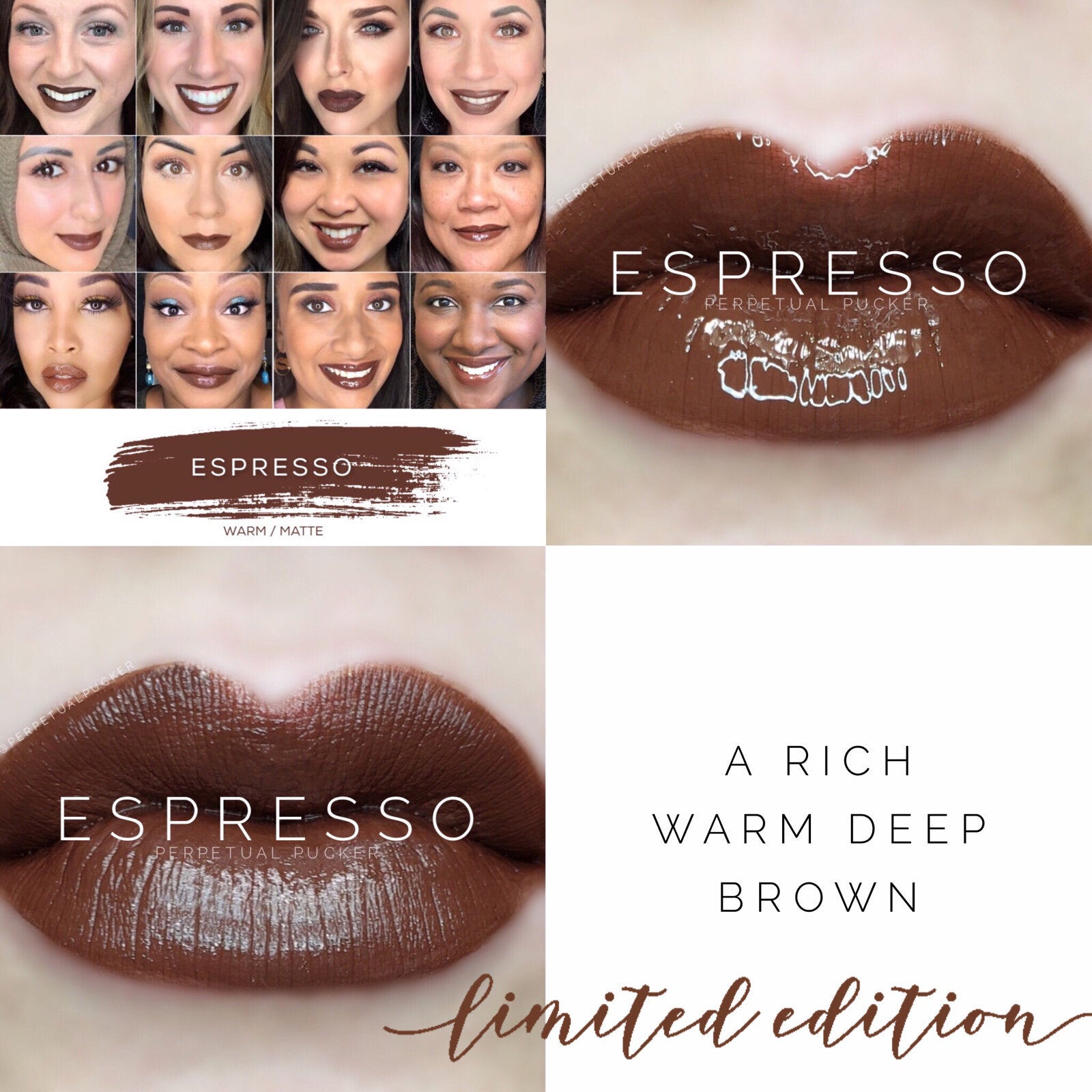 ESPRESSO LONG LASTING LIPSENSE LIPSTICK