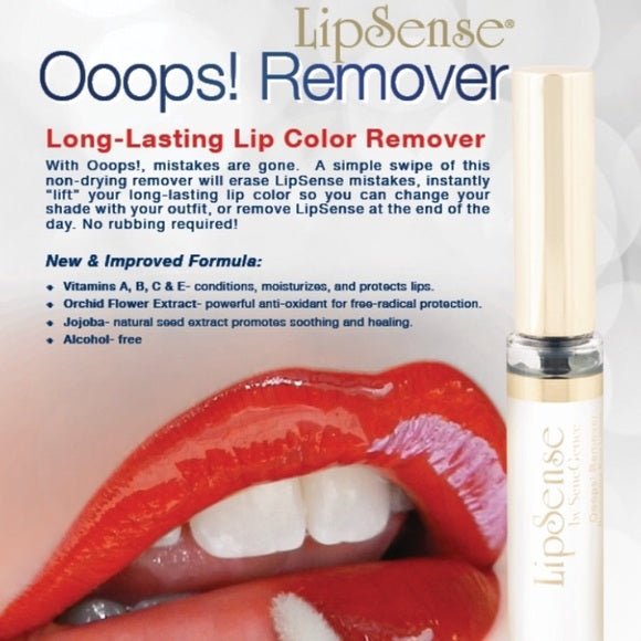 OOOPS! LIP COLOR REMOVER LIPSENSE