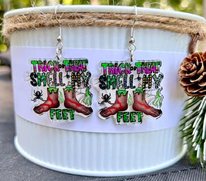 Smell My Feet Earrings