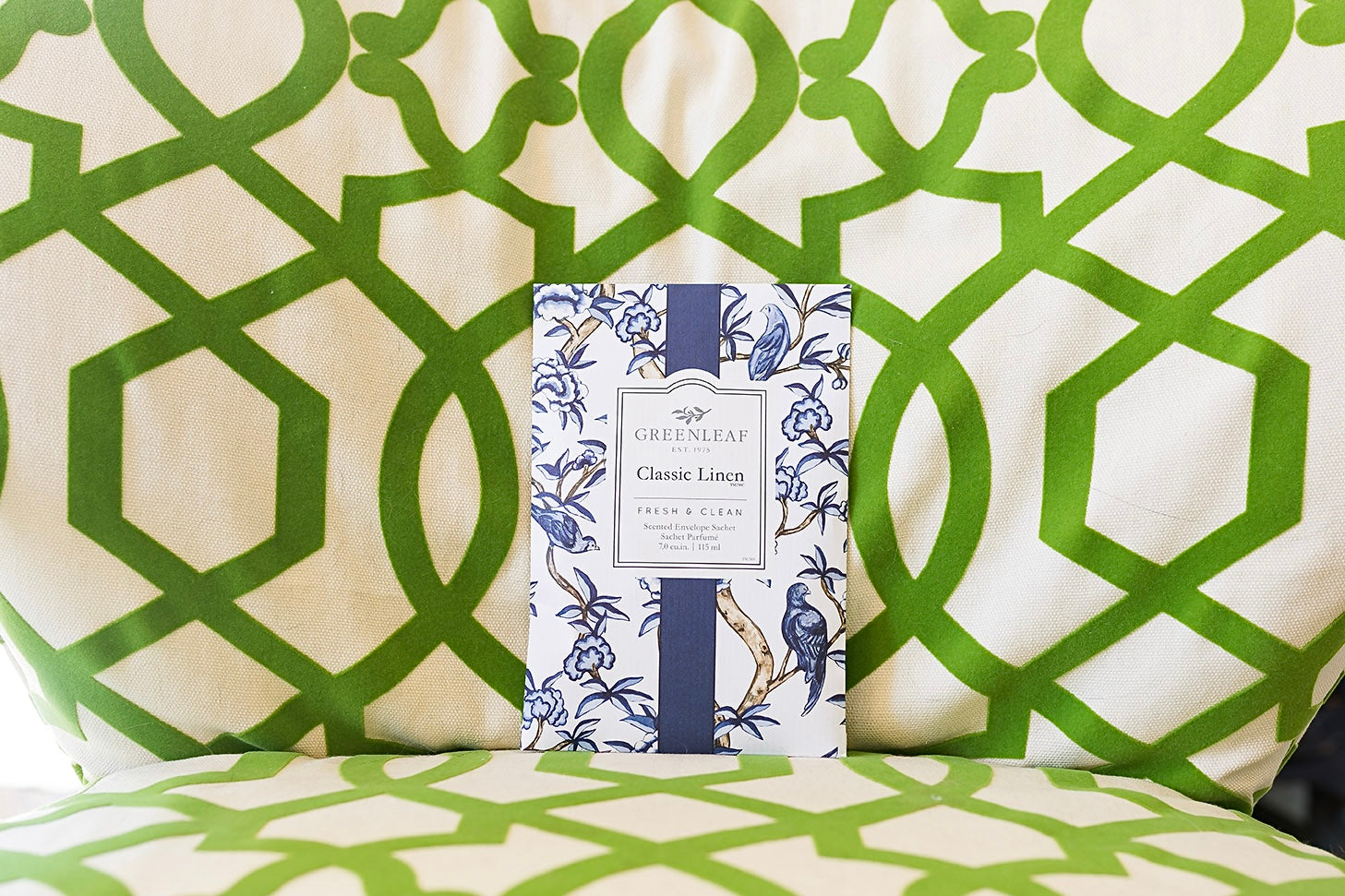 CLASSIC LINEN SCENTED LARGE SACHETS BY GREENLEAF